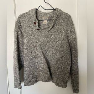 LL Bean 100% Lambs Wool Sweater